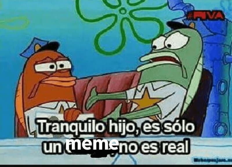 Relax Son It Is Just a Meme — Spongebob meme