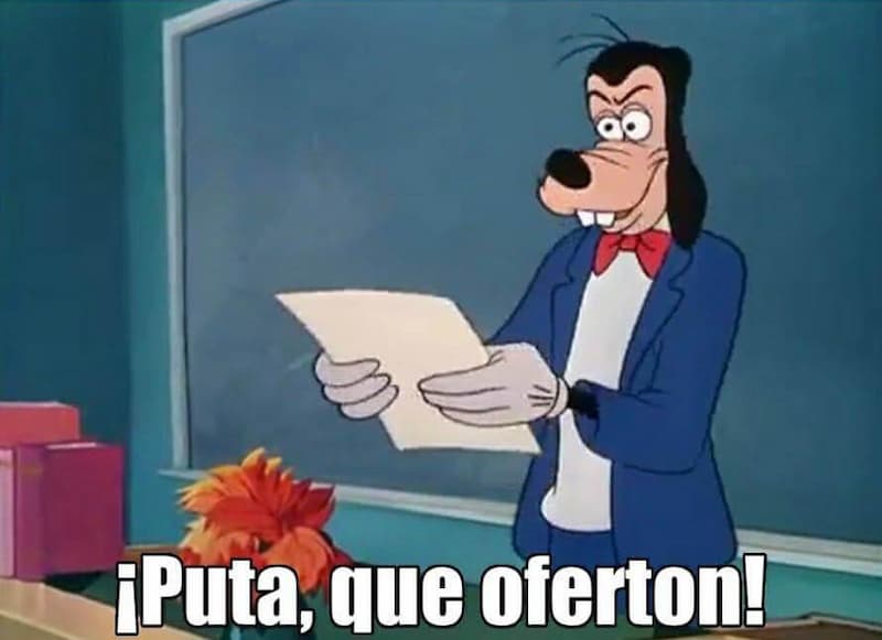 Supercampeones Puta Que Oferton — meme de Supercampeones