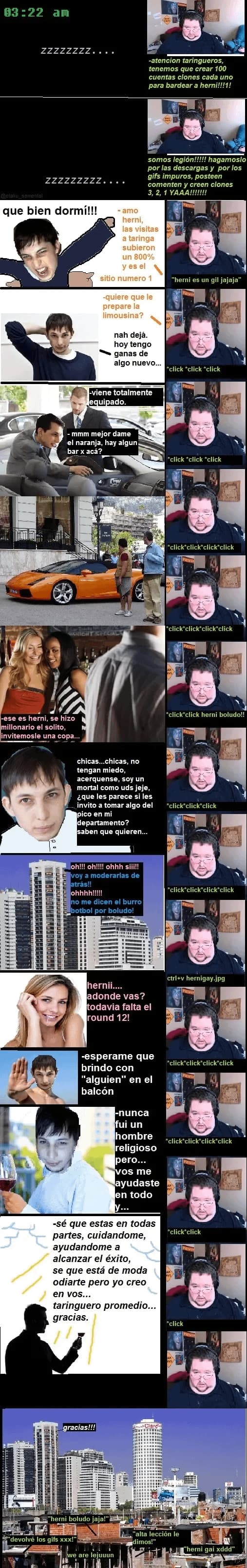 El Taringuero Promedio Se Hace Millonario — meme de Taringa Nostalgia