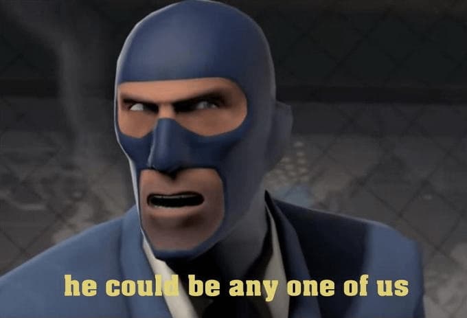 Parabrisas promedio del usuario de ArAutos — meme de Team Fortress 2