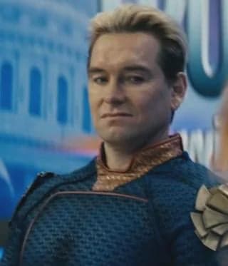La Sonrisa Arrogante de Desaprobación de Homelander — meme de The Boys Reaction