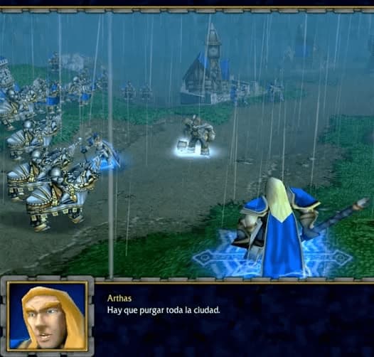 Arthas Purges Stratholme Spanish Edition — Warcraft 3 Purge meme