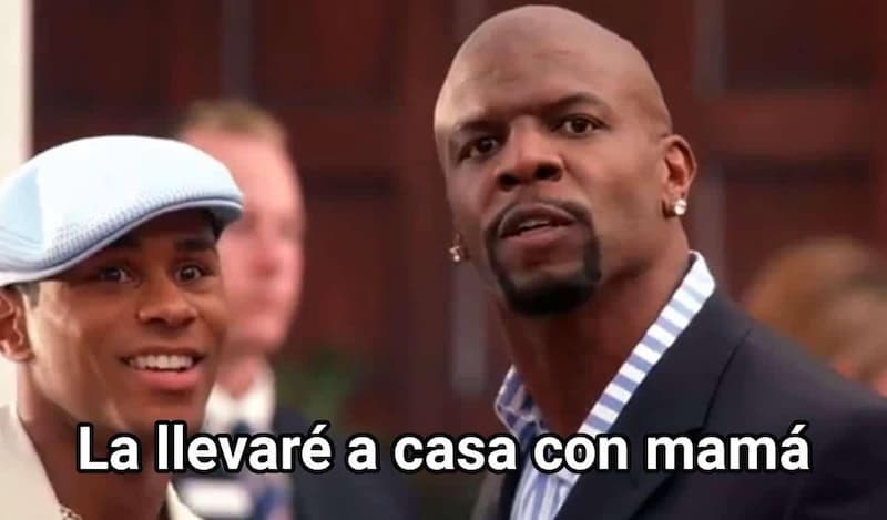 Terry Crews La Lleva A Conocer A La Vieja — meme de White Chicks Reaction