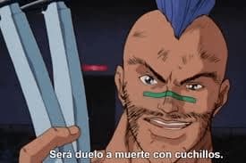 Subtítulo de Yu-Gi-Oh Promete Duelo a Cuchillo — meme de Yu Gi Oh